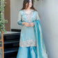 Pure Silk Embroidered Suit Set