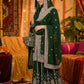 Designer Faux Georgette Chinon Sequins Sharara Set for Festive and Wedding Wear