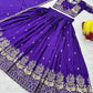 Embroidered Chinon Lehenga Choli Set