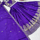 Embroidered Chinon Lehenga Choli Set
