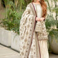 Embroidered Faux Georgette Palazzo Suit