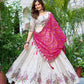 Embroidered Tissue Silk Festival Lehenga Choli