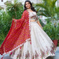 Embroidered Tissue Silk Festival Lehenga Choli