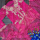 Pink Leheriya Print Jacket Lehenga Set