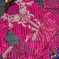 Pink Leheriya Print Jacket Lehenga Set