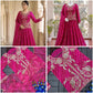 Pink Leheriya Print Jacket Lehenga Set