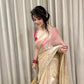 Handworked Organza Silk Saree