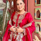 Crimson Beaded Kurta Set