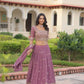 Embroidered Georgette Lehenga Choli Set