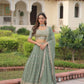 Embroidered Georgette Lehenga Choli Set