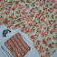 Orgenza Mirror Floral Printed sequence embroidery Saree