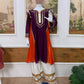 Chinon Gota Patti Kurti Palazzo Set for Festive and Traditional Wear