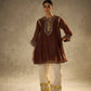 Chinon Gota Patti Kurti Palazzo Set for Festive and Traditional Wear