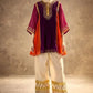 Chinon Gota Patti Kurti Palazzo Set for Festive and Traditional Wear