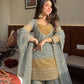 Sage Mustard Silk Suit