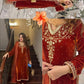 Embroidered Velvet Patiala Suit
