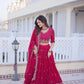 Embroidered Georgette Lehenga Choli Set