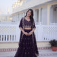 Embroidered Georgette Lehenga Choli Set