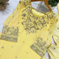 Butter Yellow Floral Suit