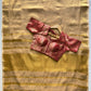 Beige Zari Tissue Linen Saree