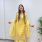 Butter Yellow Floral Suit