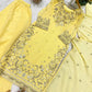 Butter Yellow Floral Suit