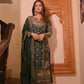 Embroidered Faux Georgette Ready to Wear Suit Set