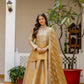 Pure Banarasi Viscose Lehenga Set with Mirror Work for Wedding and Festive Wear