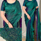 Dual-Tone Shimmer Fandy Satin Saree