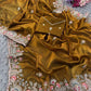 Floral Embroidered Shimmer Satin Saree