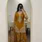 Maroon Sequin Embroidered Suit