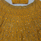 Mustard Dori Sequin Lehenga Set