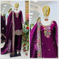 Elegant Chinon Silk Embroidered Suit Set for Festive and Wedding Wear