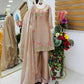 Elegant Chinon Silk Embroidered Suit Set for Festive and Wedding Wear