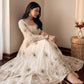 Peacock Feather Embroidered Anarkali Set