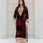 Viscose Velvet Embroidered Party Wear Set