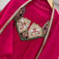 Mul Chanderi Anarkali with Embroidered Yoke