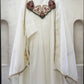 Mul Chanderi Anarkali with Embroidered Yoke