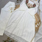 Mul Chanderi Anarkali with Embroidered Yoke