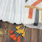 White Mul Cotton Anarkali Set with Dupatta
