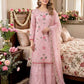 Blush Pink Embroidered Kurta Palazzo Set