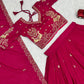 Vichitra Silk Embroidered Festival Lehenga Choli Set