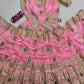 Peacock Feather Embroidered Anarkali Set