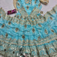 Peacock Feather Embroidered Anarkali Set