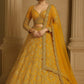 Mustard Dori Sequin Lehenga Set