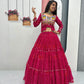 Bandhani Print Kodi Work Lehenga