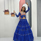 Bandhani Print Kodi Work Lehenga