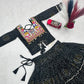 Bandhani Print Kodi Work Lehenga