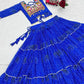 Bandhani Print Kodi Work Lehenga