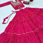 Bandhani Print Kodi Work Lehenga